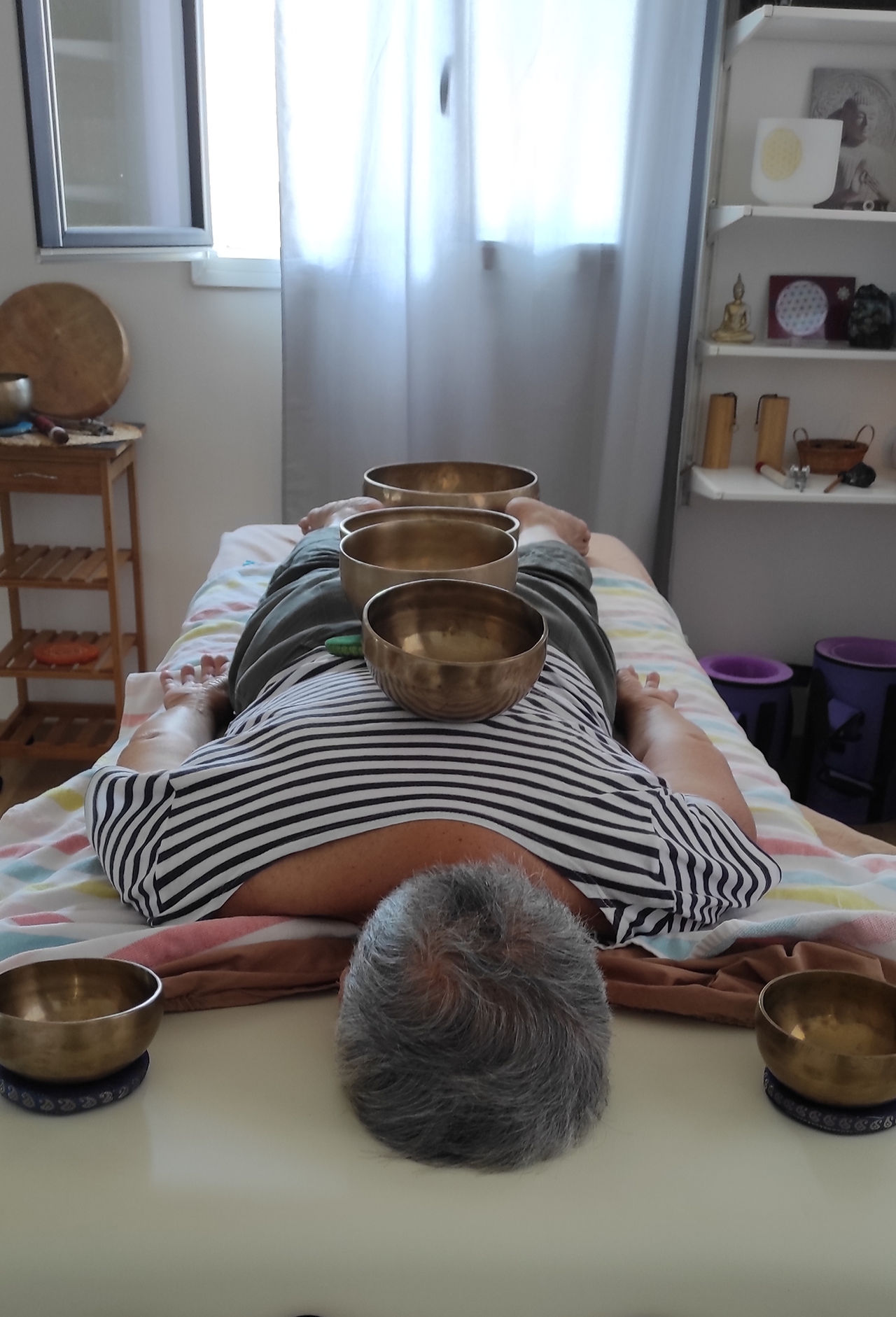 Massage sonore sonothérapie énergétique