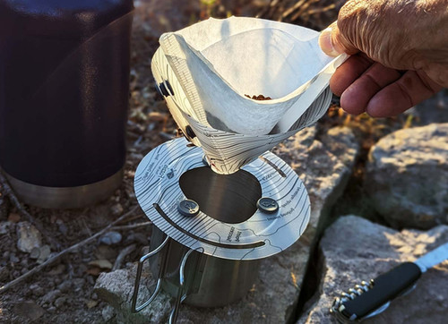 美品フジタチサト（スナフジタ）オアシスコップ Snapfold™ Coffee Dripper | fozzils