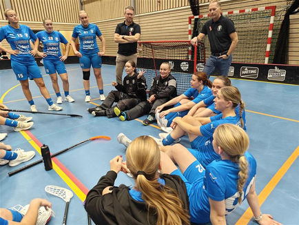 Seger i derbyt för Kumla IBKs Damer