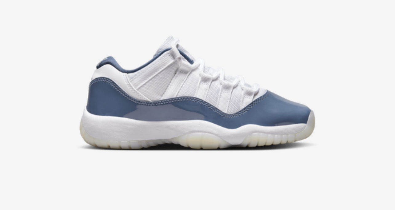 Jordan 11 Low “Diffused Blue” (Gradeschool)