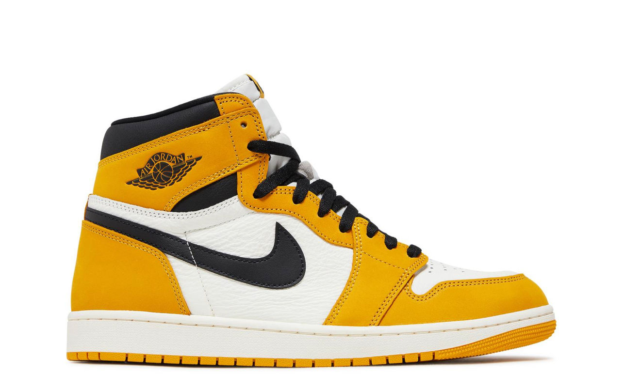 Jordan 1 High OG “Yellow Ochre” (Men)