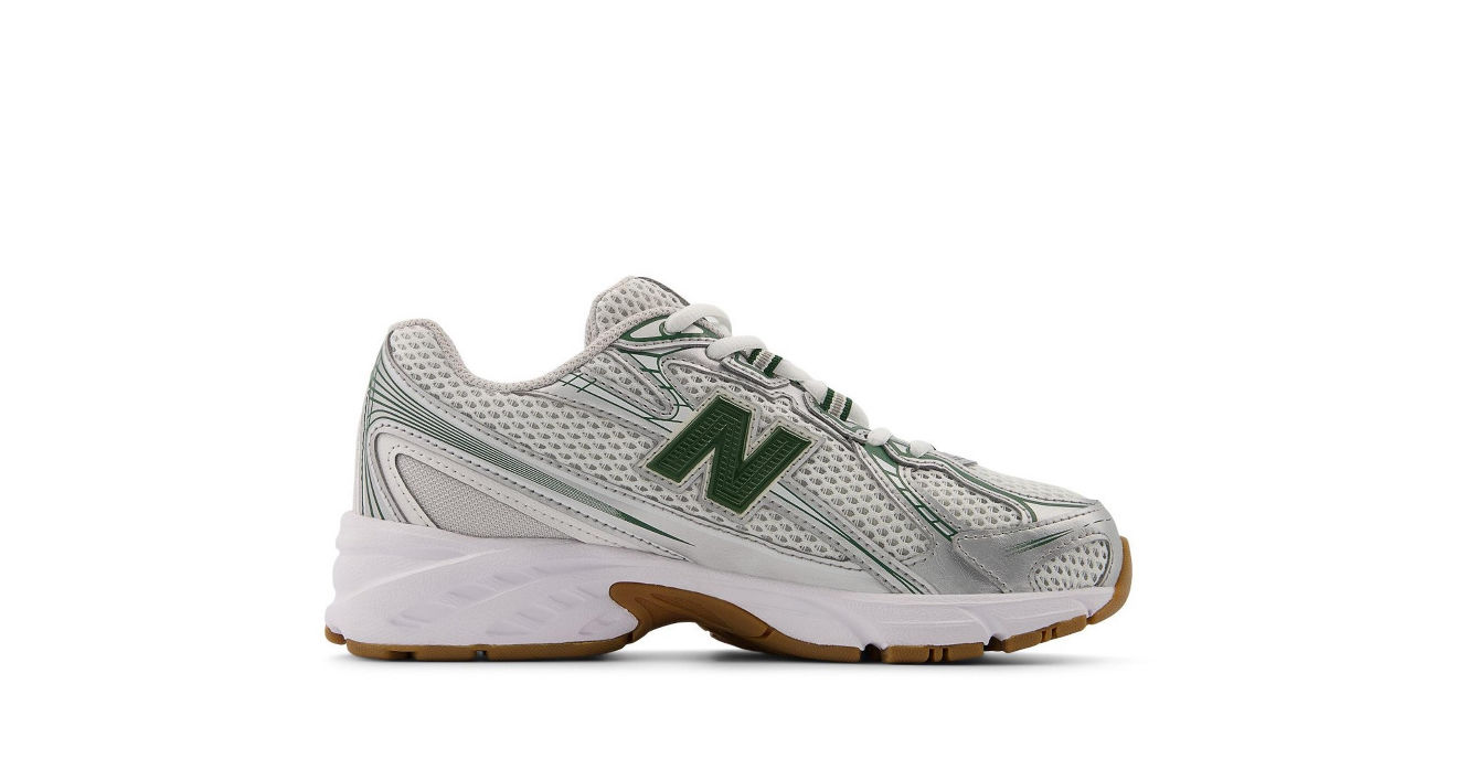 New Balance 740 “White/Green (Gradeschool)