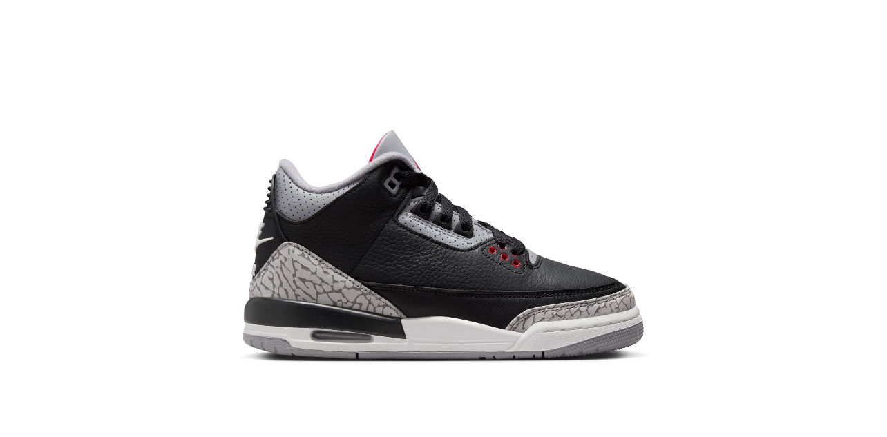 Jordan 3 “Black Cement” (Preschool)