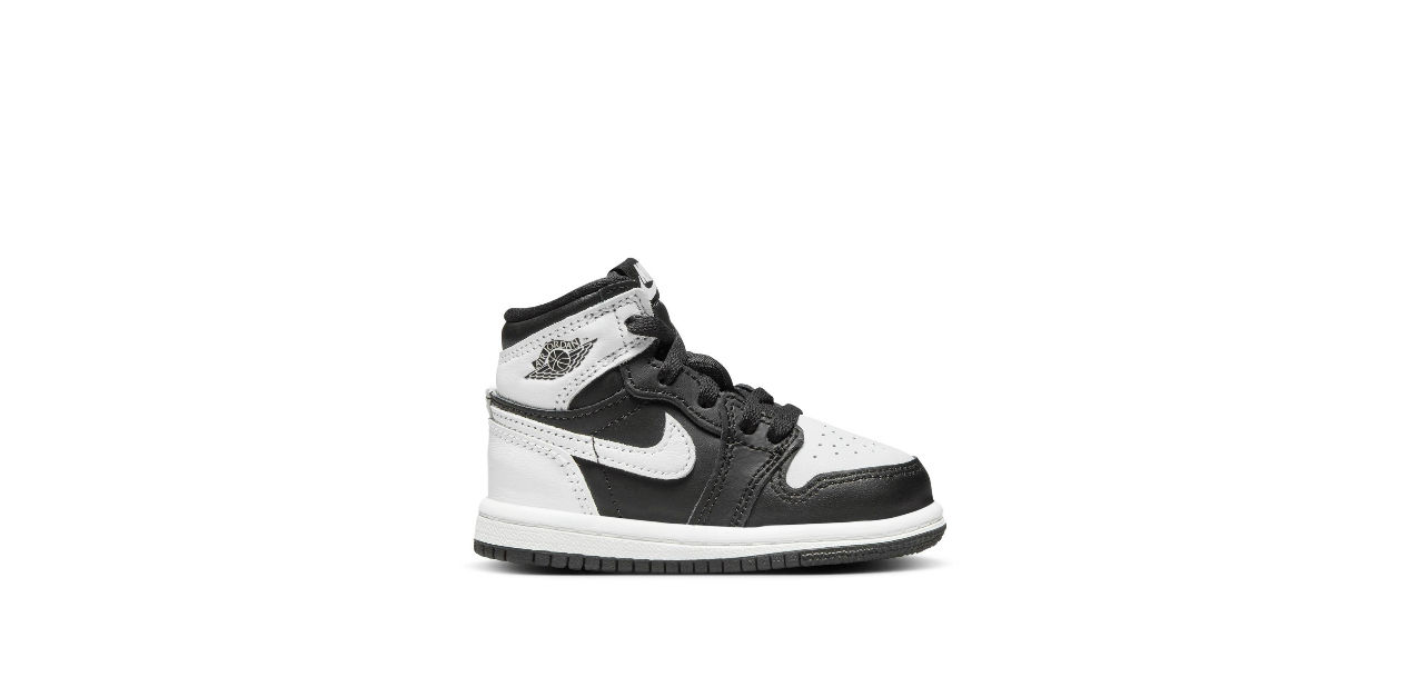 Jordan 1 High  “Reverse Panda” (Toddler)