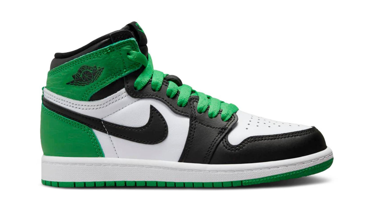 Jordan 1 High “Lucky Green” (Preschool)