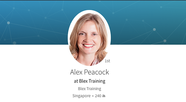 Alex Peacock's Linked In Profile Picture