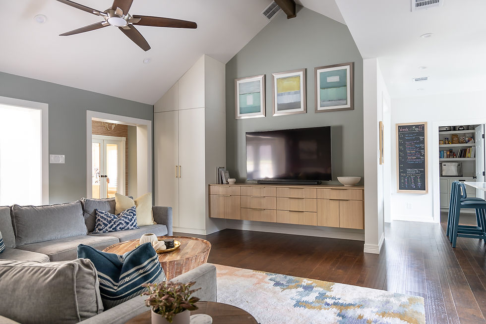 Tara Lenney Design | Caufield Living Room Remodel