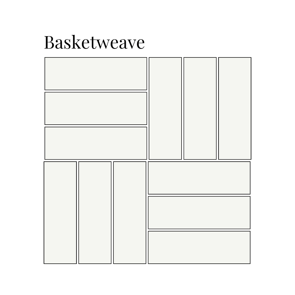 7 non-basic ways to lay rectangular tile