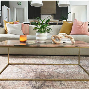 a simple coffee table styling formula + 4 different looks