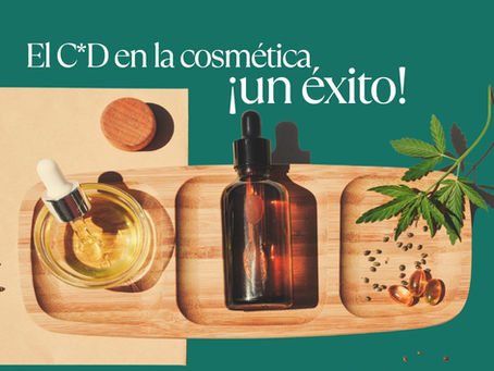 El C*D en la cosmética ¡un éxito!