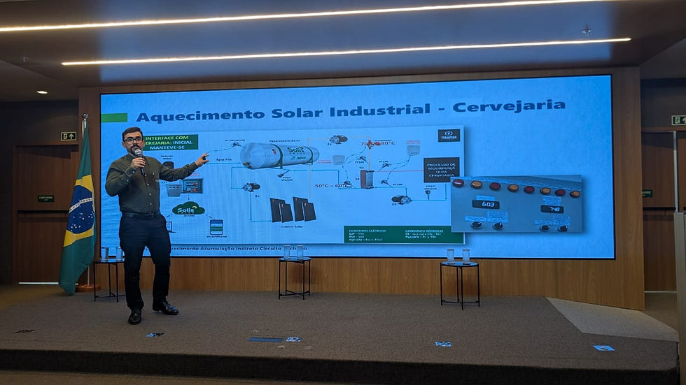 Solis Solar participa de Workshop no Ministério de Minas e Energia e reforça resultados da energia solar térmica na indústria
