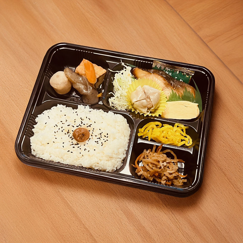 お魚弁当の新メニュー