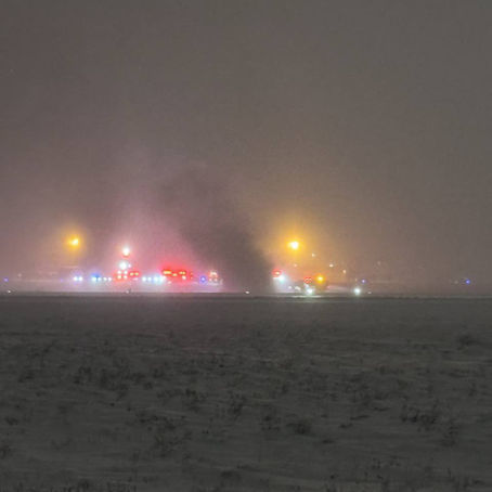 Tragedia a Bangor: Challenger 650 si schianta al decollo durante una tempesta di neve