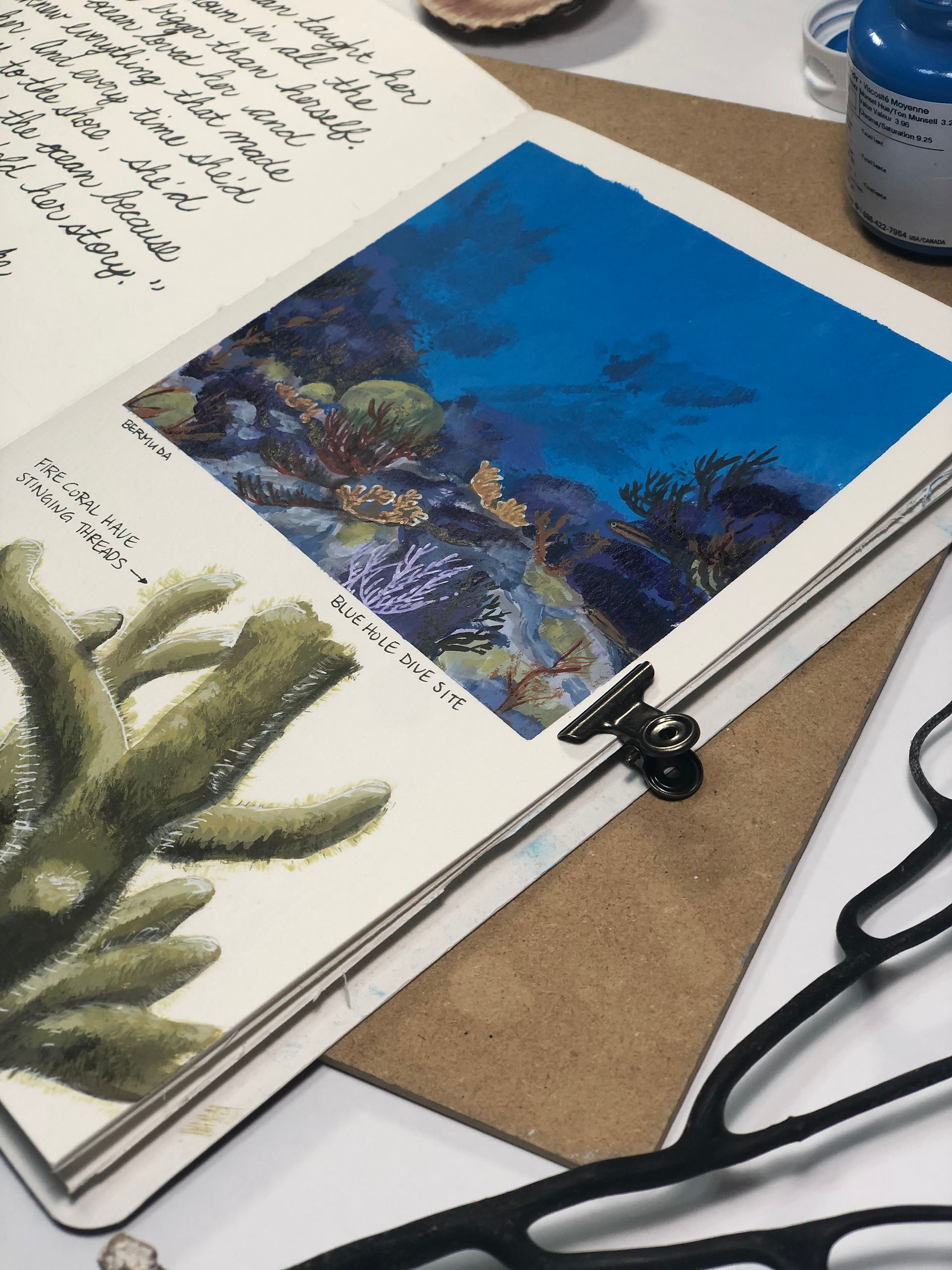 Sketchbook Commission Artwork by Kimberley Eddy
