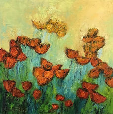 c.fafard enjoy 2 10x10 po.  huile sur toile  