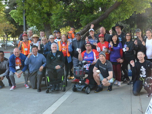 PNR Sponsors Richard Flanders Walk for Polio at District 5170 Conference