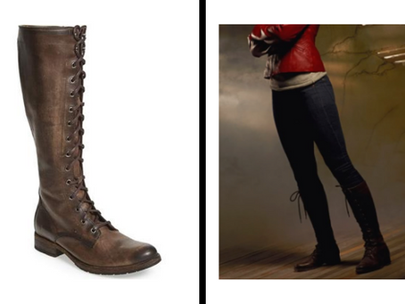 Frye Melissa Tall Lace Up Boots In Brown