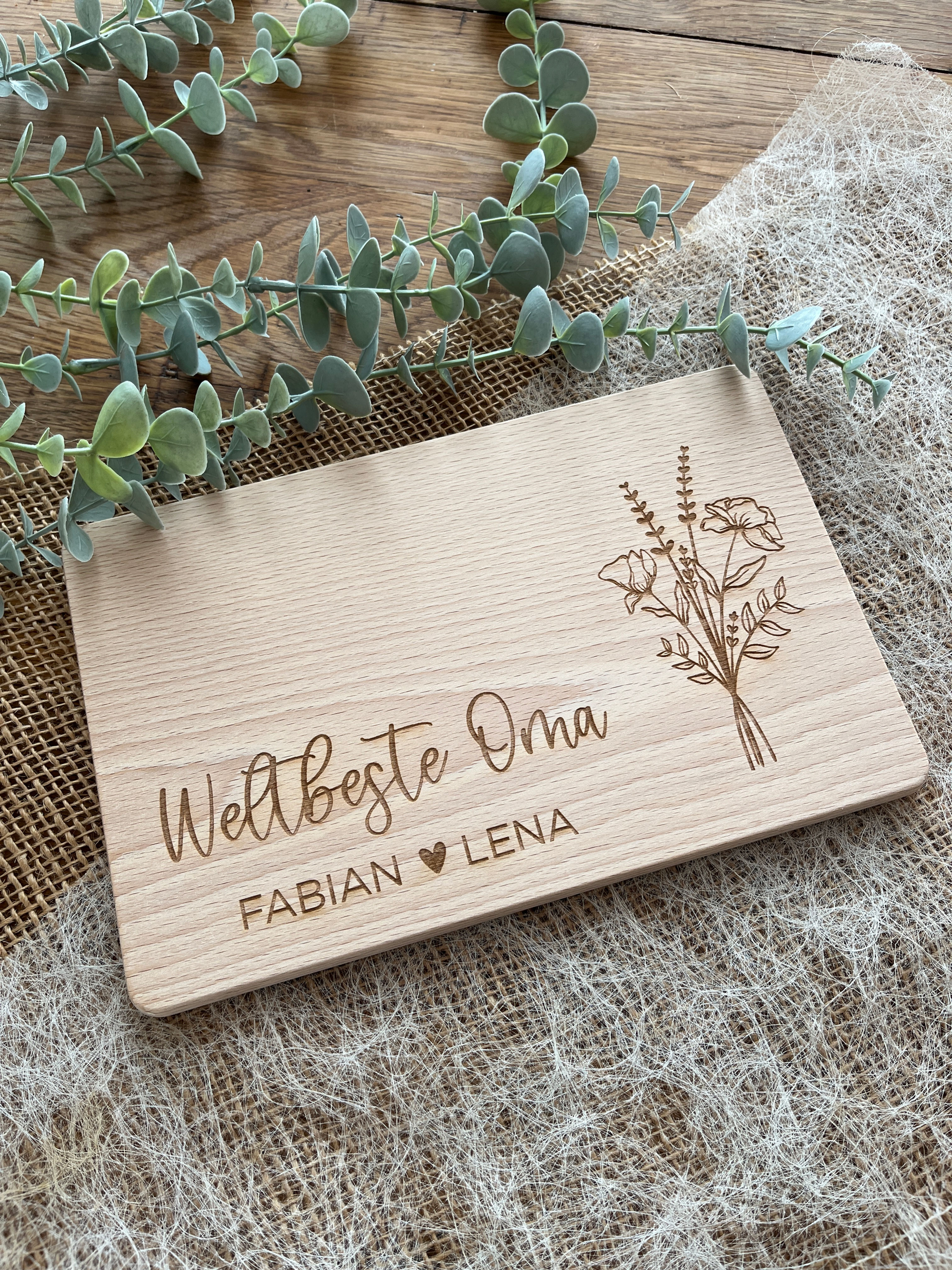 Brettchen „Weltbester Mama/Oma/ Urli…