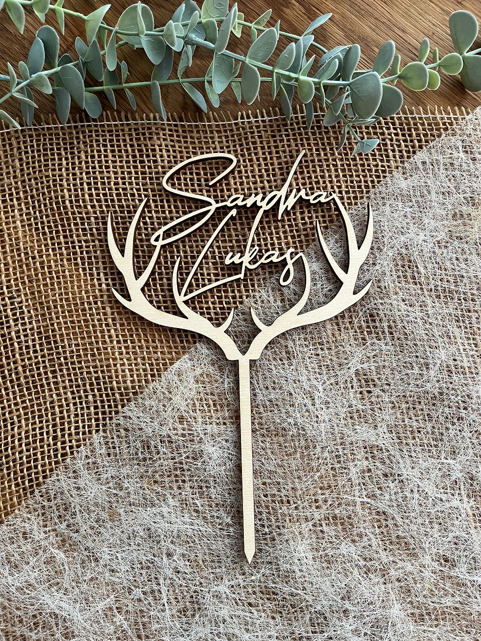 Cake Topper | Trachtenhochzeit