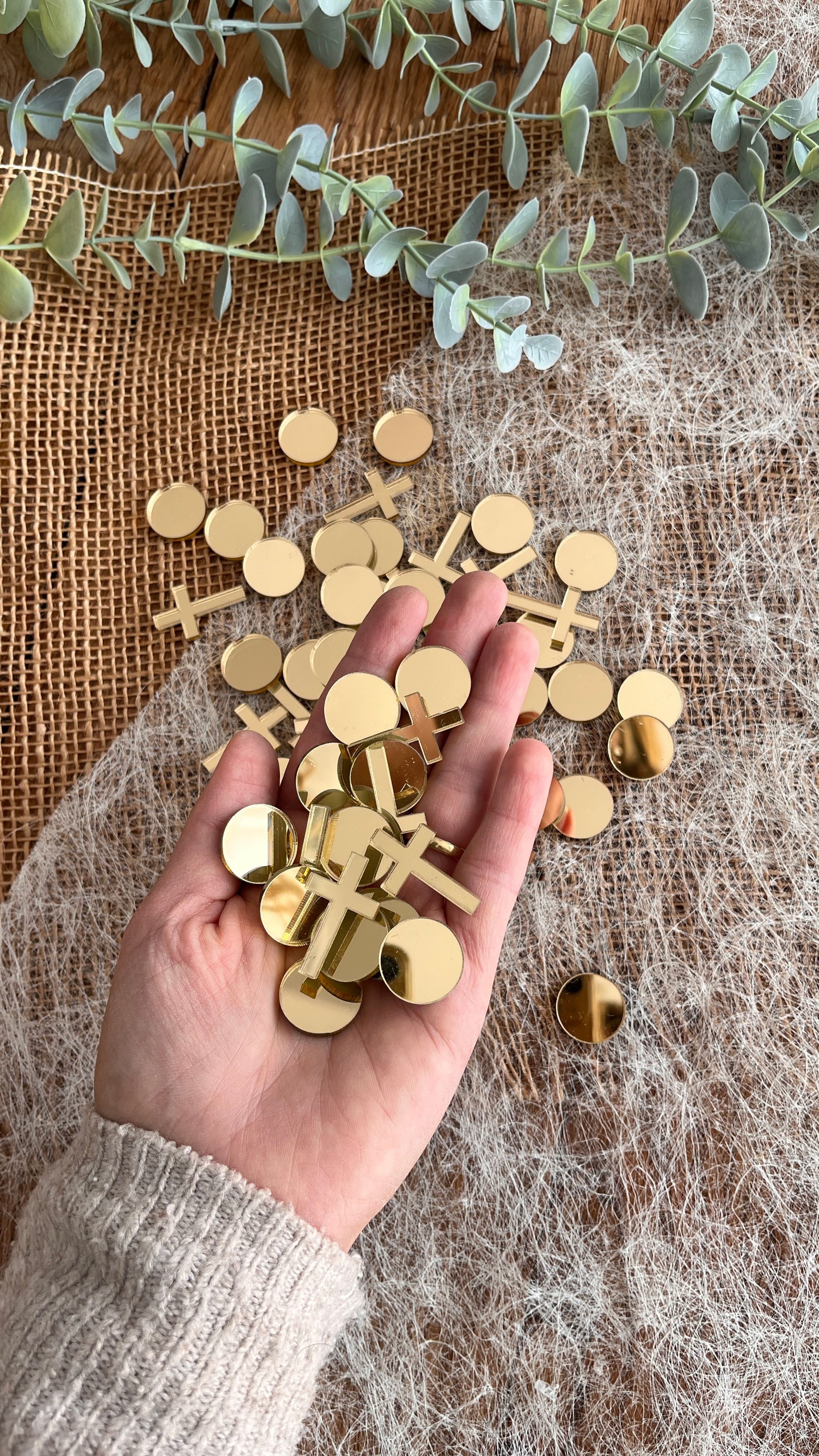 Streudeko | Taufe | Kreuze und Punkte