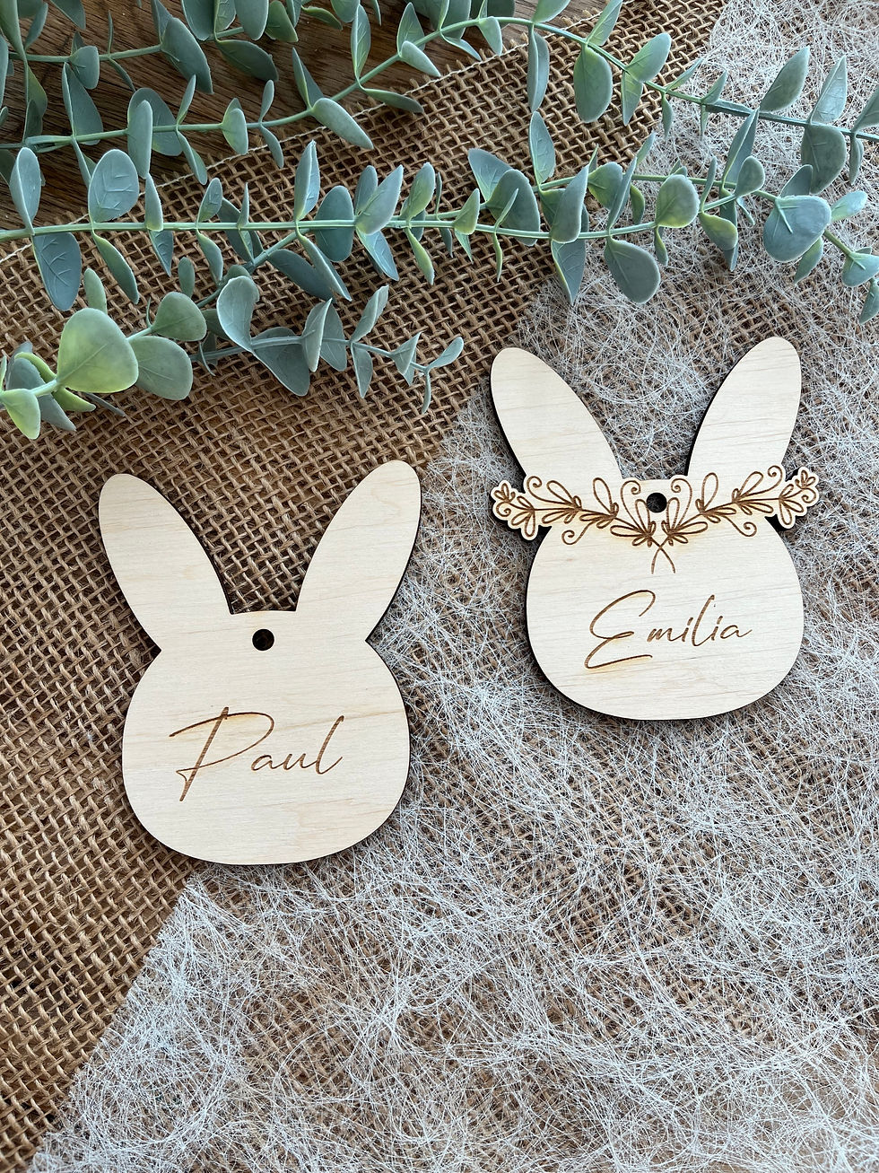 Miniaturbild: Osteranhänger | personalisierter Osterhase