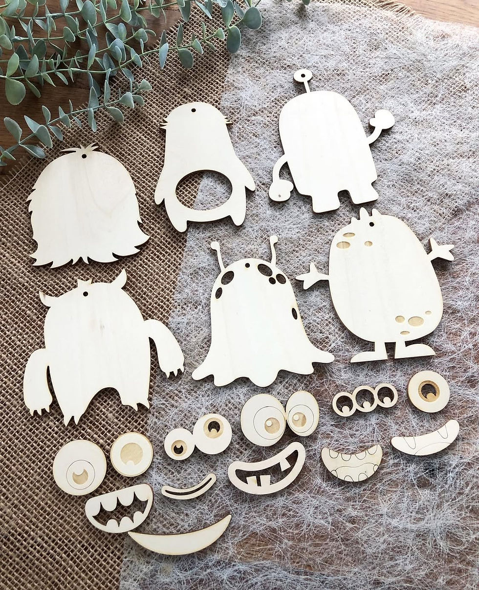 Miniaturbild: DIY | Monster-Set