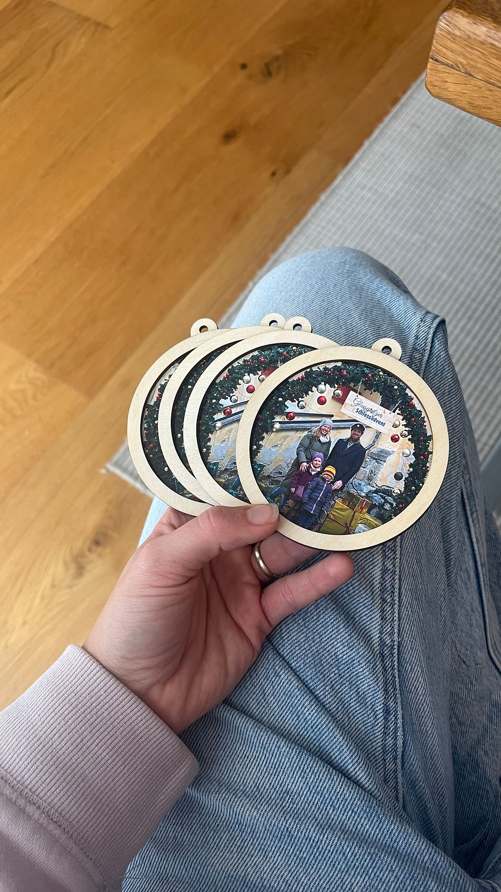 Miniaturbild: DIY Christbaumanhänger | Foto