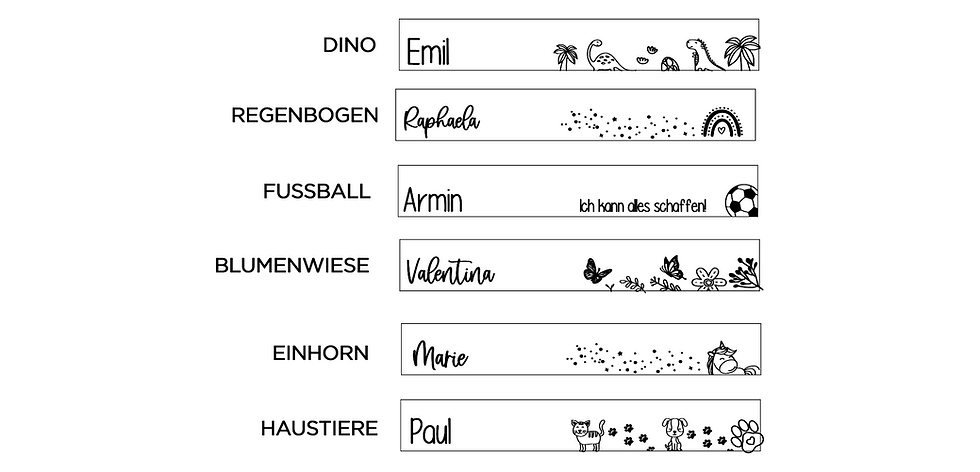 Miniaturbild: Lineal | verschiedene Motive