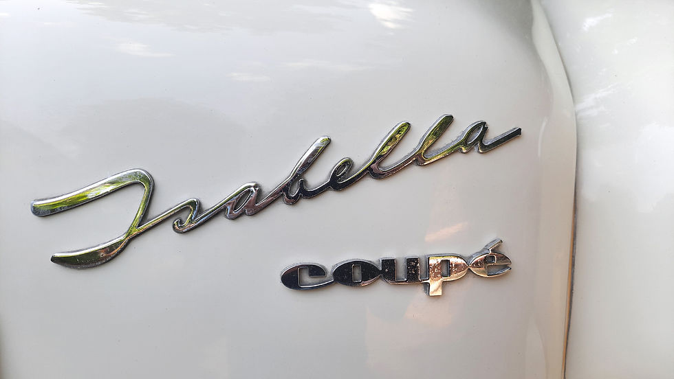 Miniaturbild: Borgward Isabella Coupe 1960 Details
