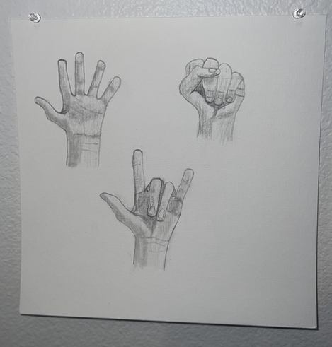 My Hand Study