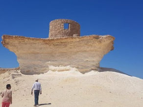 Zekreet desert tour featuring dramatic rock formations and west coast landscapes