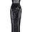 Thumbnail: AMÉLIA - Black Strapless Sequin Sheer Mesh Maxi Dress