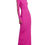 Thumbnail: MASHA - Pink Long Sleeves Maxi Dress 