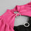 Thumbnail: ANA - Pink Puffer Sleeves Maxi Dress