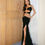 Thumbnail: MANDY - Knit Cutout Long Dress  