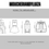 Thumbnail: ABY - Black Long Sleeve With Gloves Luxury Crystal Design Velvet Mini Feather D 