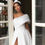Thumbnail: EYANA - High Side Split Wedding Dress