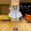 Thumbnail: CELESTE - Blue Floral Pattern Sequin Gown