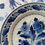 Thumbnail: Near-Antique Hand painted Royal Delft Blue Plate by Porceleyne Fles 