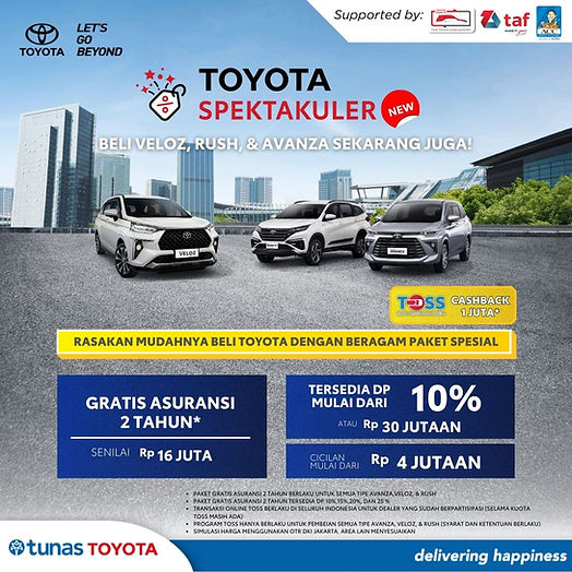 Promo tunas Toyota jaksel