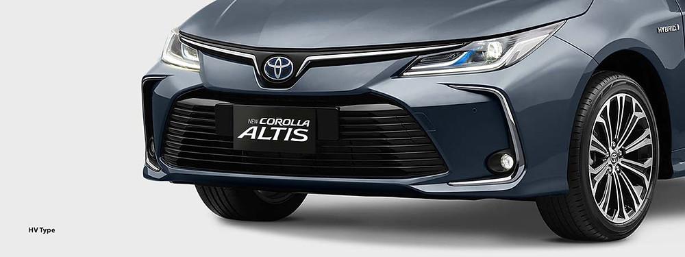 Ekterior Toyota Altis