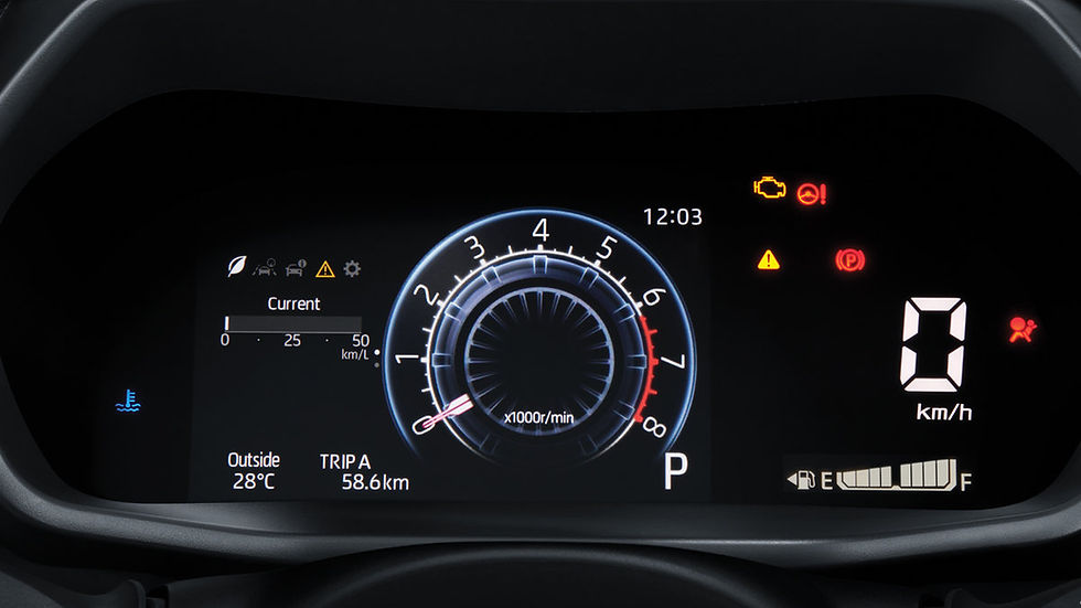 Thumbnail: 7 Inch Digital TFT MID Toyota New Raize GR Sport