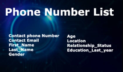 Production Is Great For Your Cell Phone Number List content media