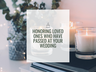 10 Ways to Honor Passed Loved Ones at Your Wedding