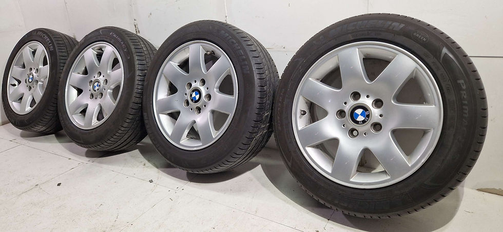 Miniatura: 5x120 bmw R16 e46 +☀️ letni pneu ZÁNOVNÍ STAV