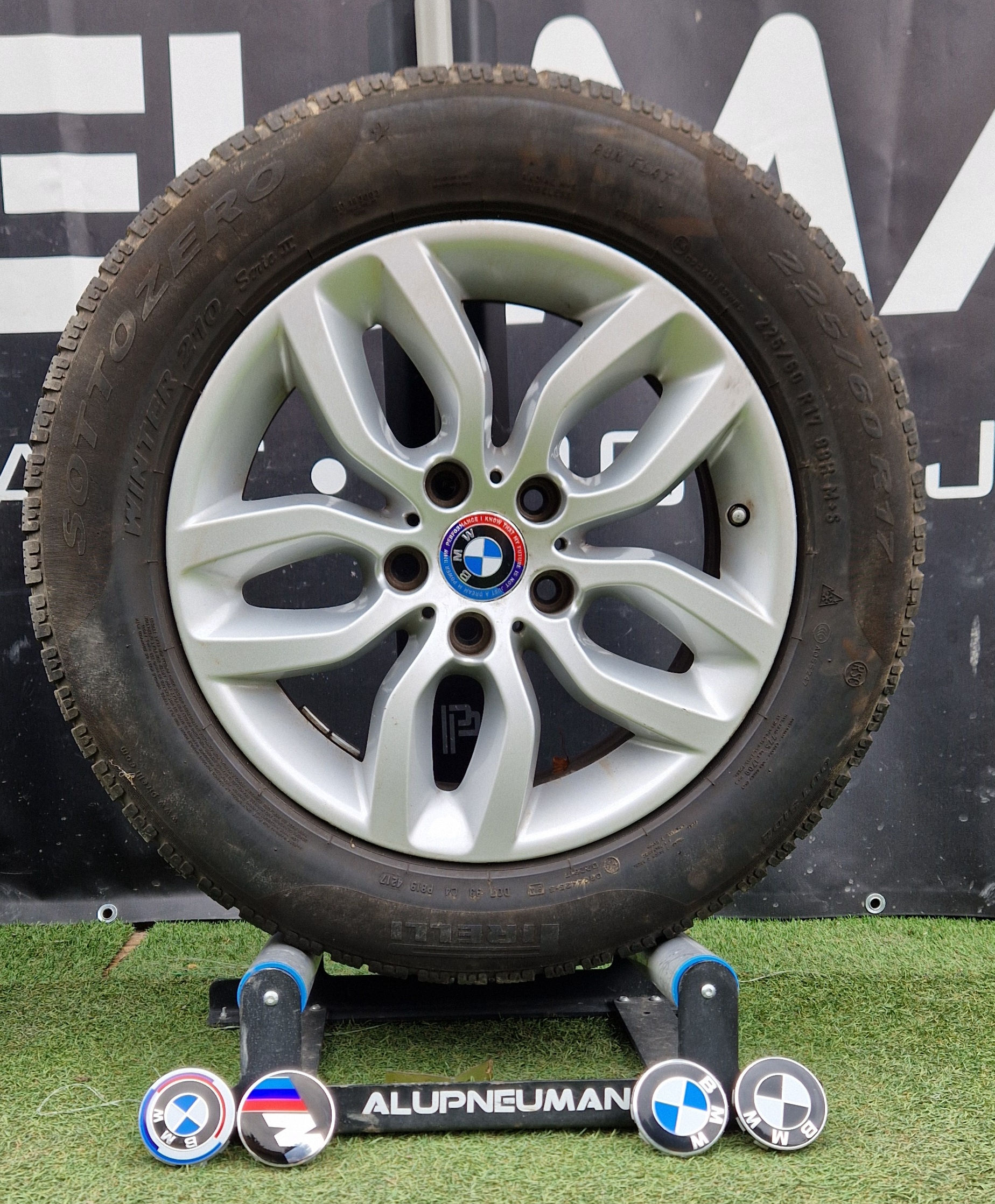 5x120 R17 bmw X3 f25 styl 305 +❄️ zimní pneu POUŽITÝ STAV