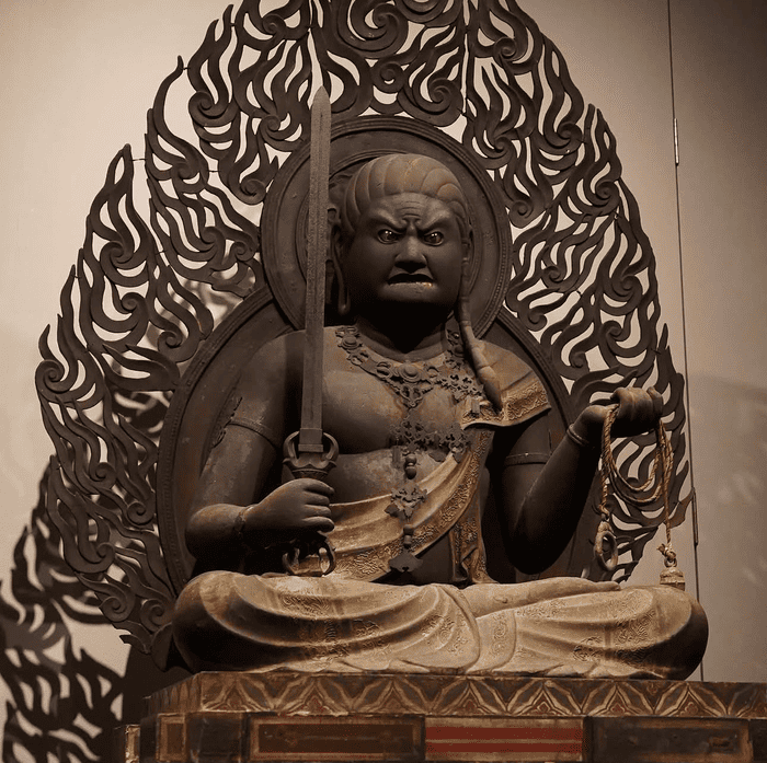 Escultura de Fudō Myōō