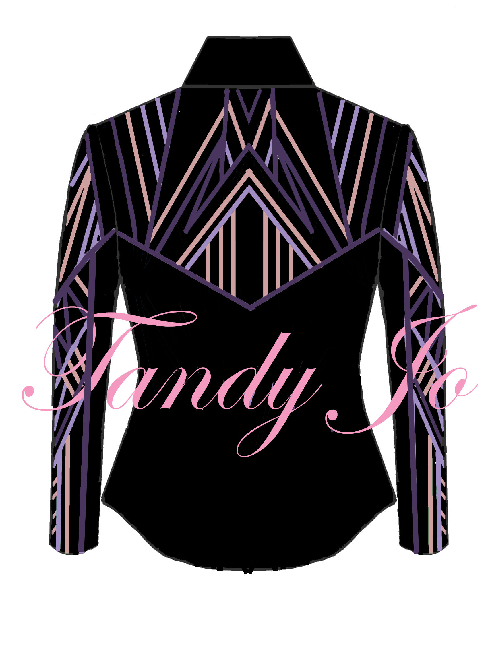 HMS Black Plum Lavender Rose Gold