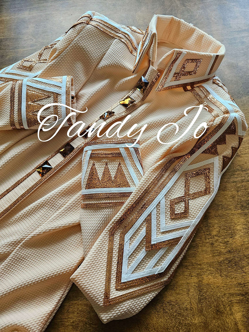 Thumbnail: Day Shirt Vanilla Cream (light peach) Texture Copper White