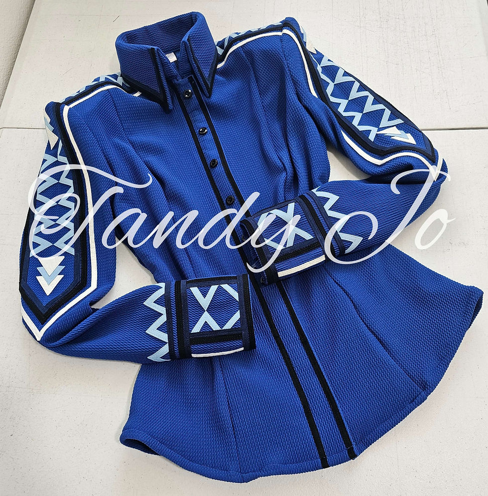 Thumbnail: Royal Blue Light Blue Black White Navy